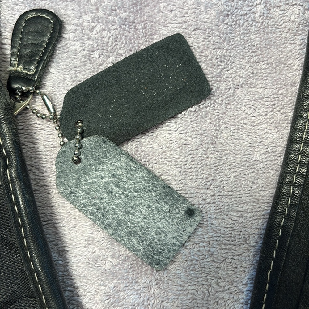 Coach Black Backpack Sleek Minimalist Design - Picture 12 of 14